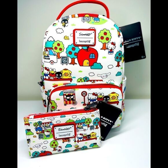 Brand New Universal‎ Studios EXCLUSIVE Hello Kitty Loungefly Backpack PLU… main image 6